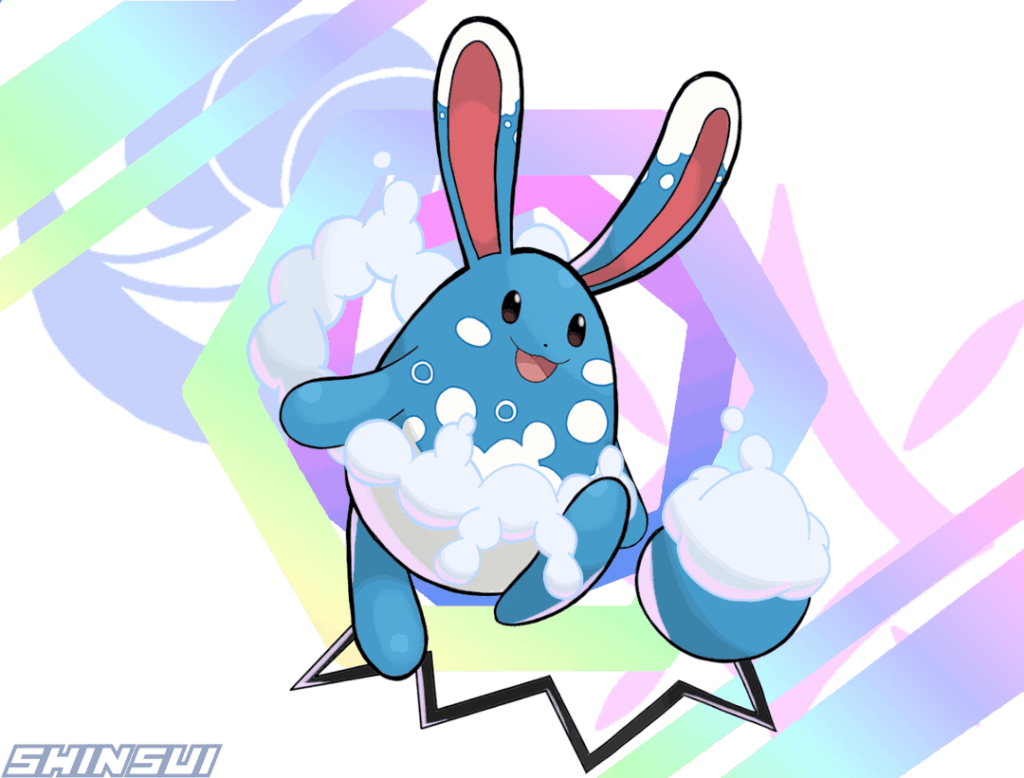 Felt like making a Mega Azumarill