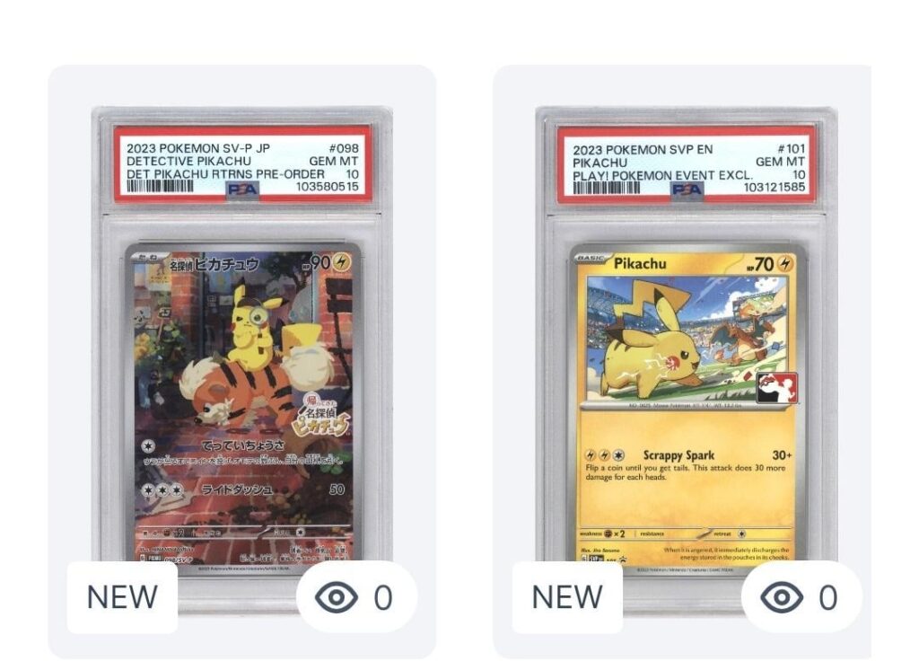 Ripped these 2 mystery slabs at arena club. What you guys think about it?