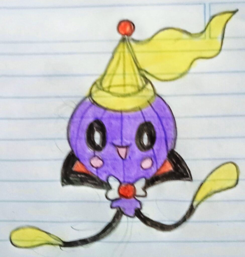 Pokémon categoría espectáculo Type: Fairy/Ghost