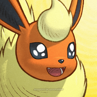 Plethora of Flareon PMD pfps + Shiny Versions (OC)