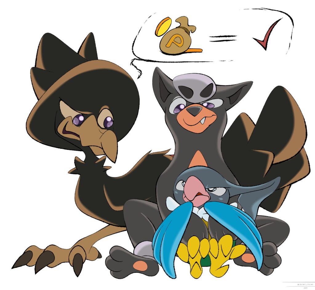 Them committing a crime…