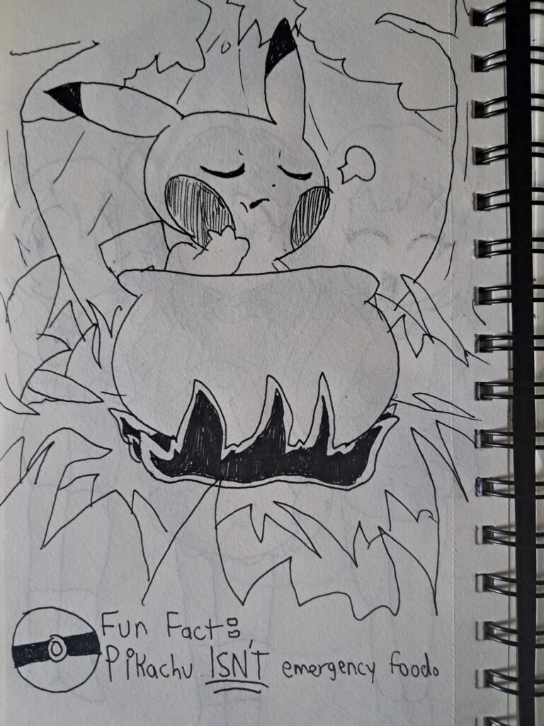 Please DON'T cook the Pikachu.