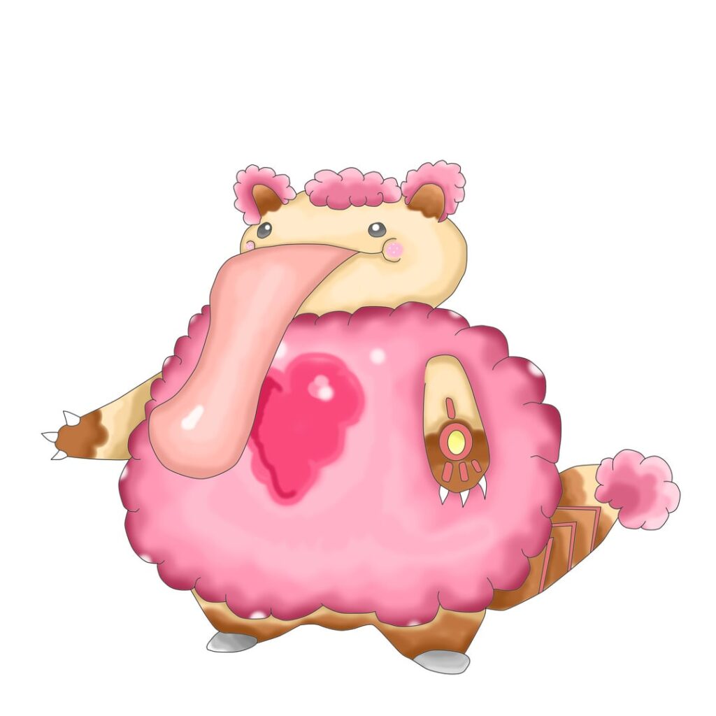 Lickilicky Normal/Fairy and little one