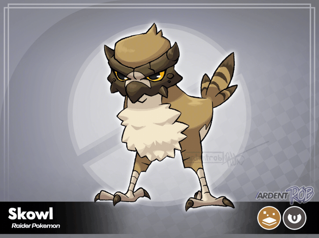 Dust-Devil Fakemon - Skowl & Skabruzz