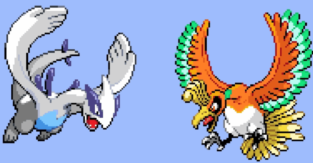 I made Ho-ho and Lugia