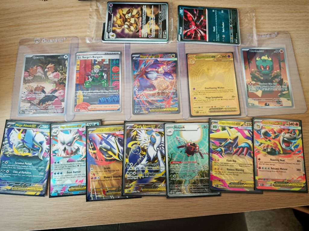 All pulls from UK Mega release weekend