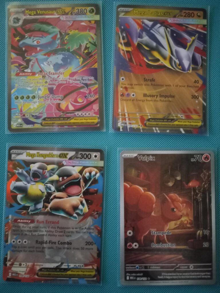 My recent mega evolution pulls from 9/26 to 10/4