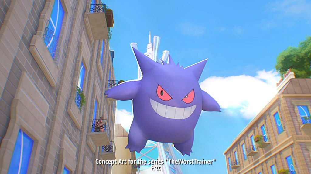 "A strange smile in Lumiose City" [OC]