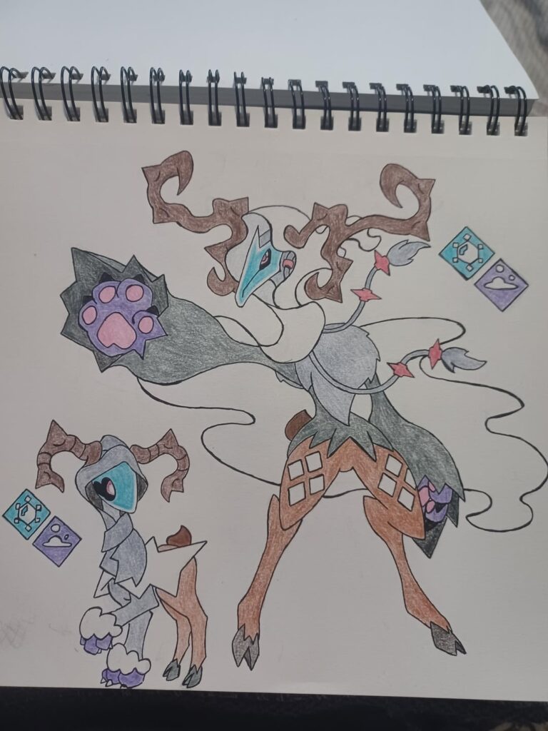 A Pseudo Legendary line based on the Wendigo