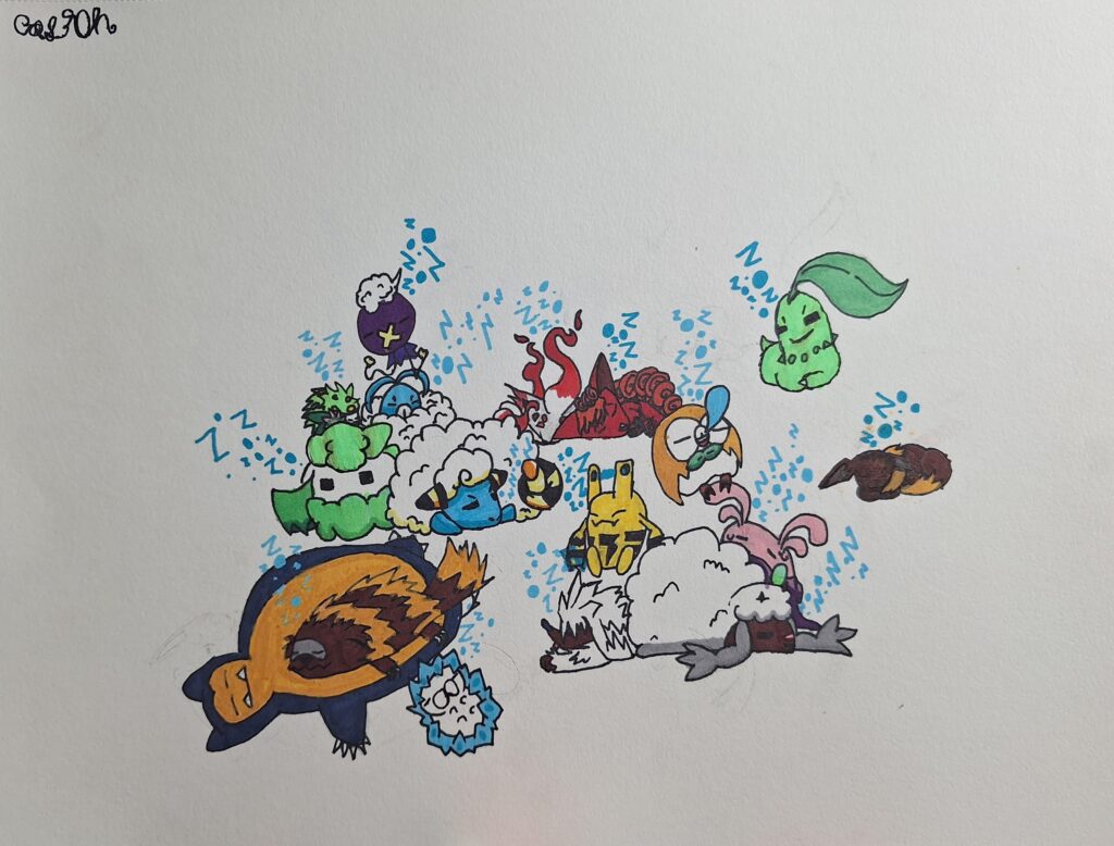 Comment what I should draw tomorrow! (OC) [Day 17]