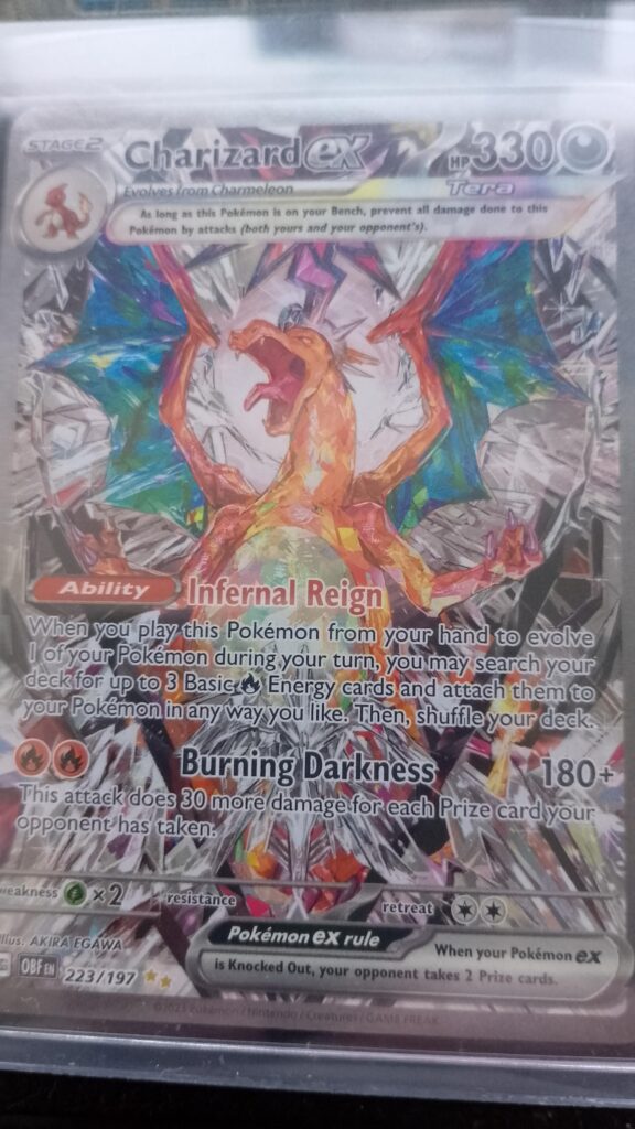 Opened a pack of Obsidian Flames and pulled this bad boy