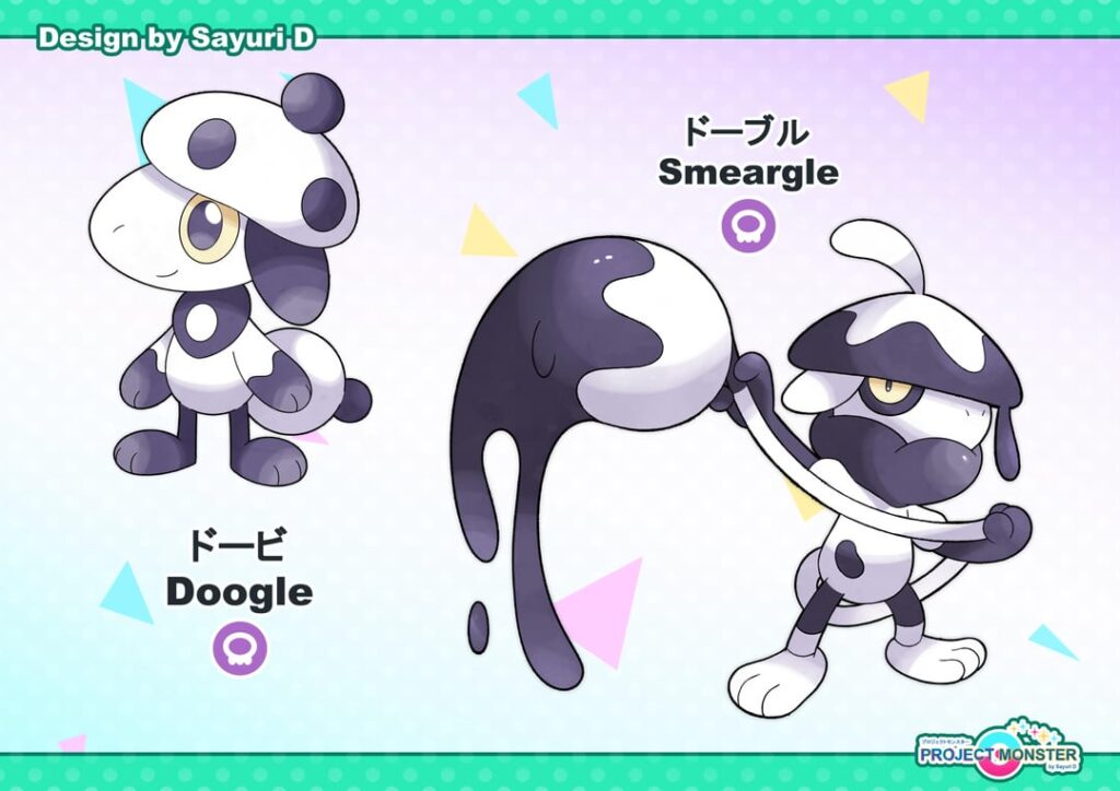 Regional Smeargle and Pre Evolution