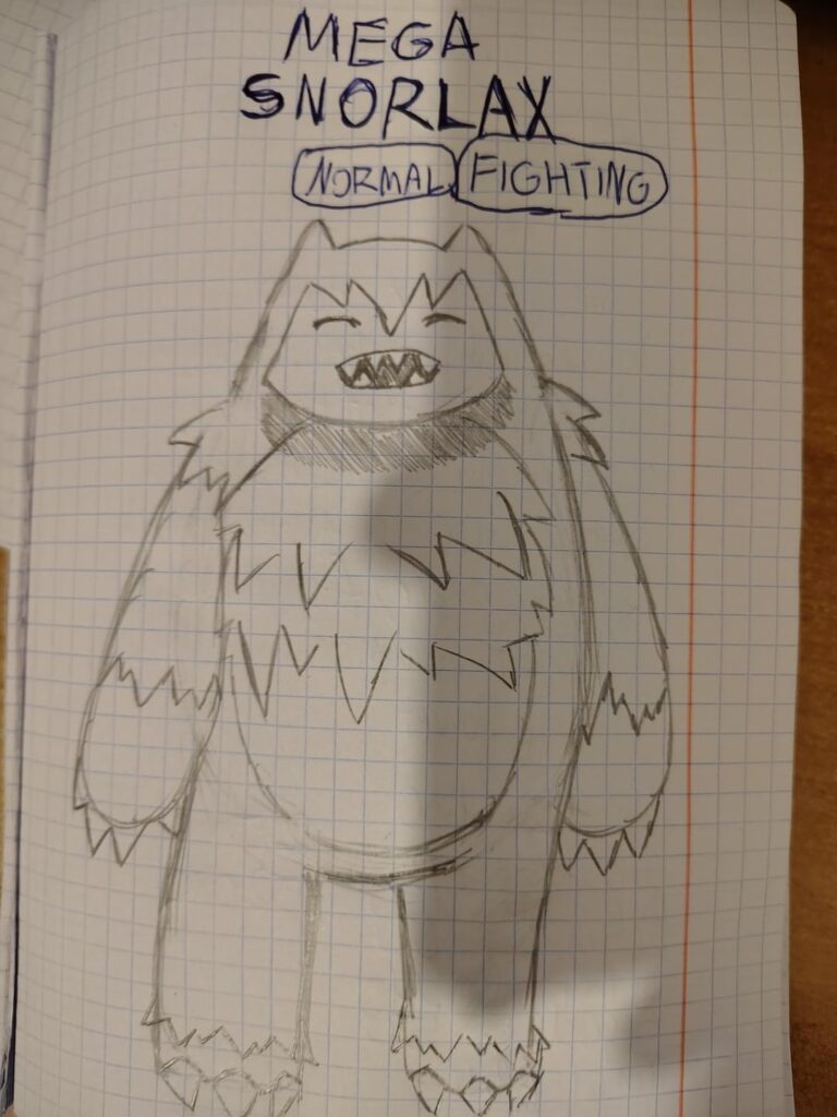A Mega Snorlax concept i made