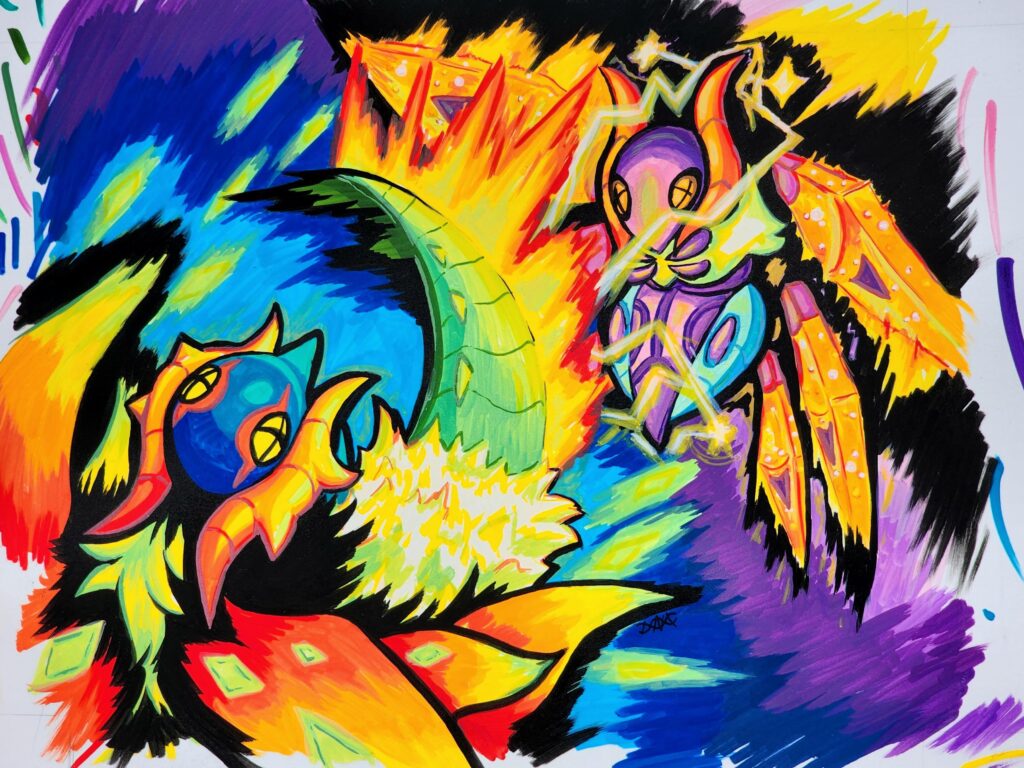 Iron Moth vs Slither Wing