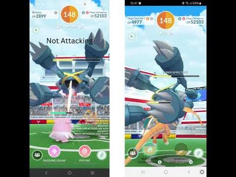 Pokémon Go Mega Metagross Raid Solo(MOCK SOLO)