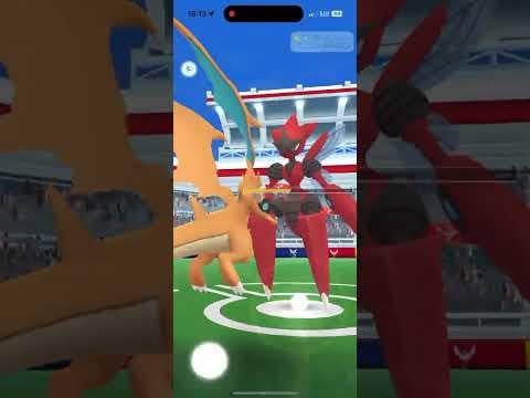 Mega Scizor Solo Fast Moves Only (Fury Cutter/X-Scizzor) , Sun, Mega Charizard Y Recycling