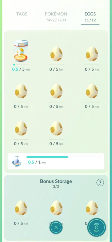 Haven't gain any gift since starting this egg