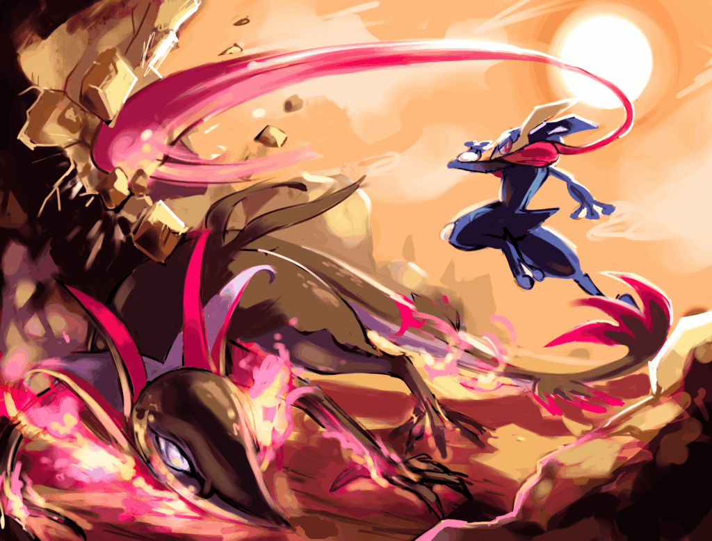 Salazzle/Serperior Hybrid vs Greninja