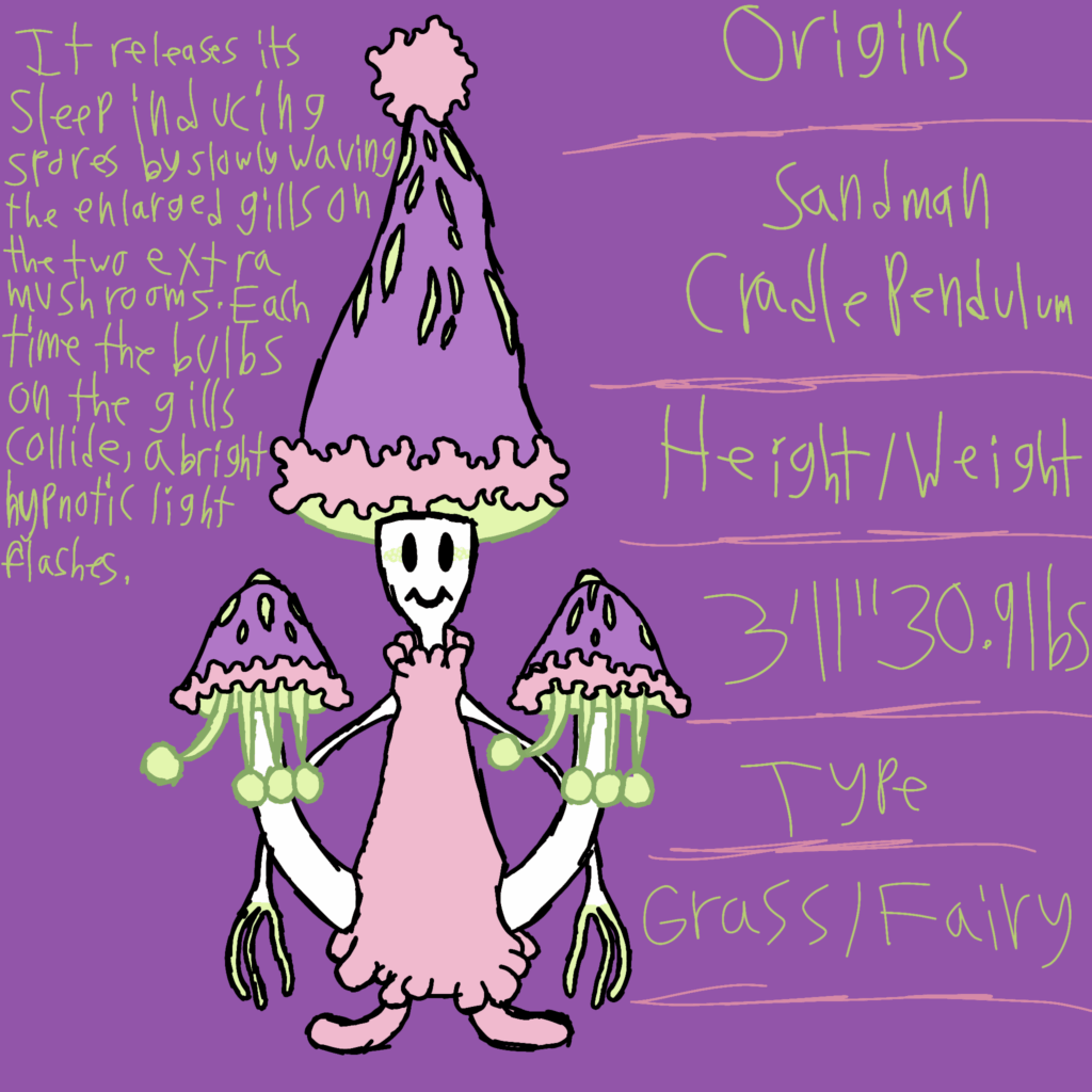 Creating a mega evolution every day until Pokemon legends z-a comes out - Day 39: Mega Shiinotic