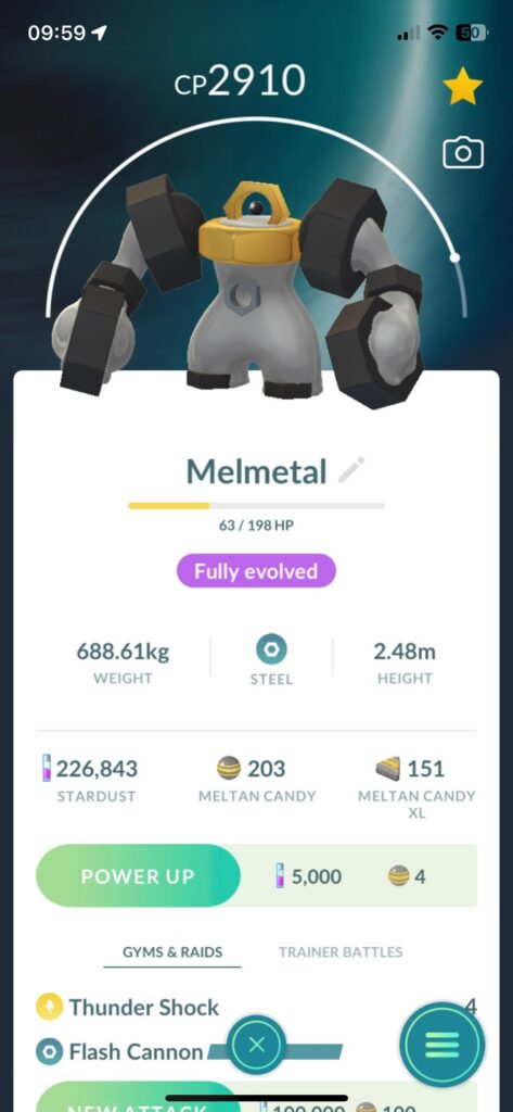 Had a very productive time with a mystery box. Have over 200 Meltan now lol 😂