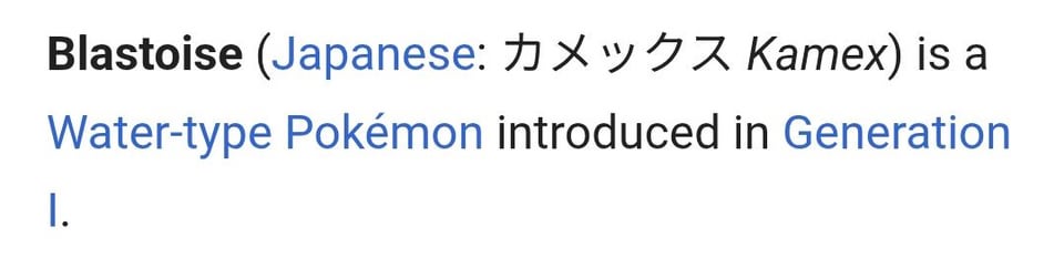 Sorry if it's a stupid question, but why does Blastoise only have one typing?