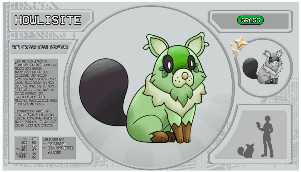 Ephio Region Starter Dex Entries!