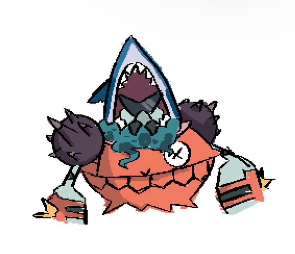 redesigning a fakemon,,