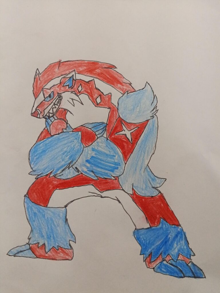 My first time drawing a Shiny