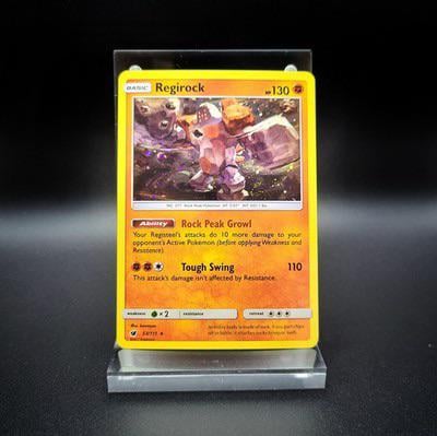 What product does Regirock “Cosmos”/Blister/Galaxy Holo come from?