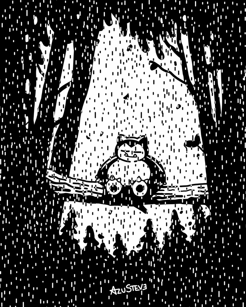 Inktober Day 9 - Heavy