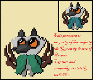 Day 1 of posting my fakemon until I run out or get bored! Rootscal the Raccoon Pokemon.