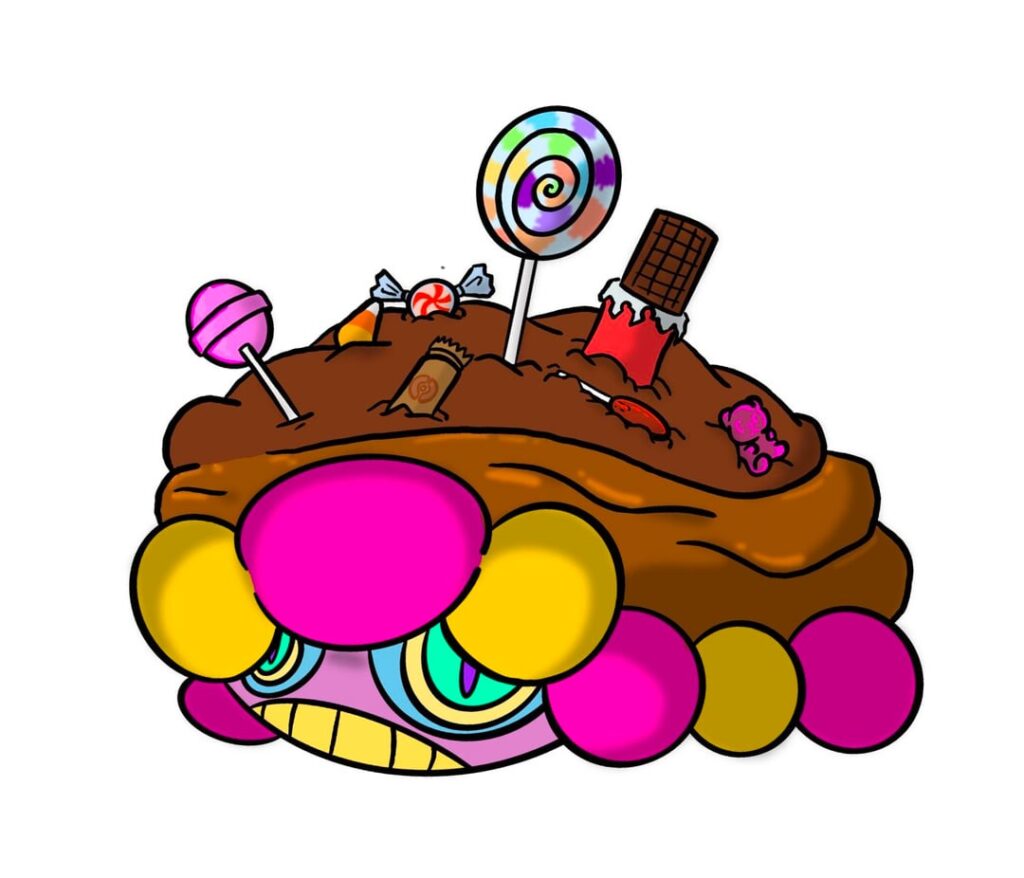 Faketober day 1- “sweet” (designed by me of course.)