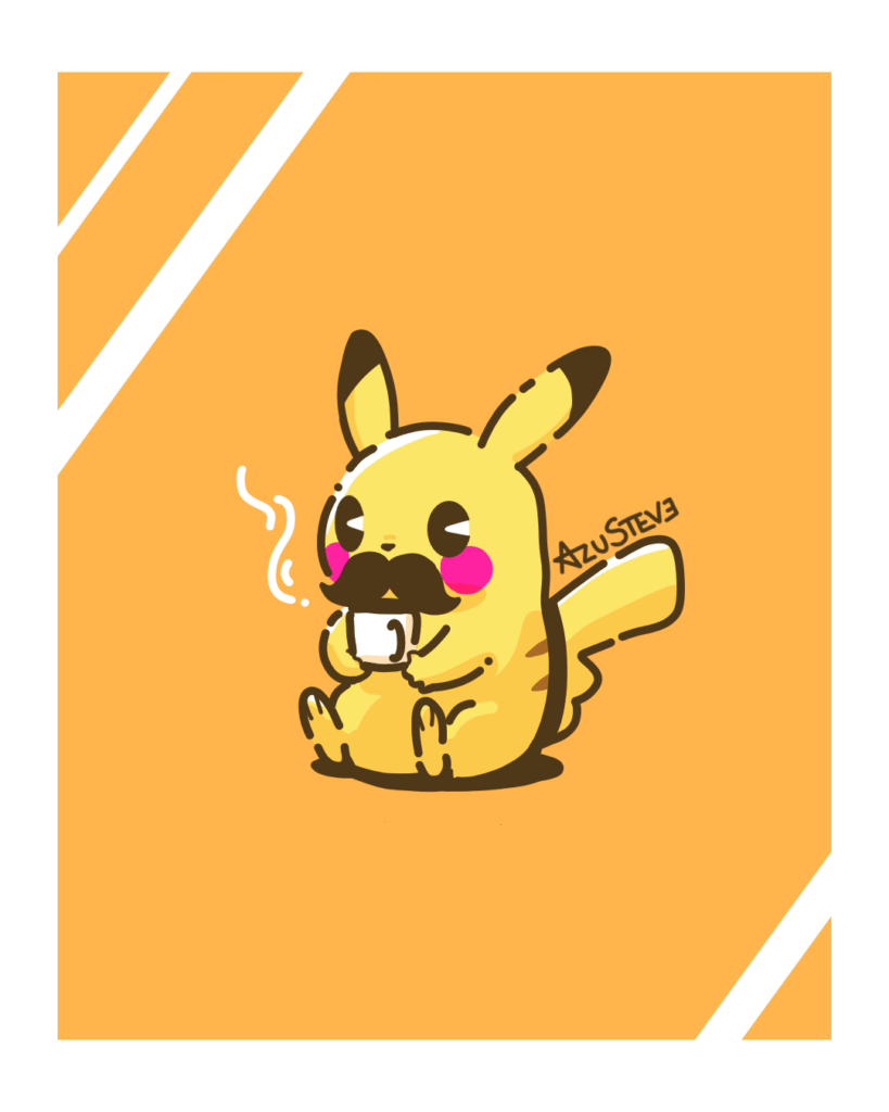 The Electric Mous(tache) Pokémon [OC]