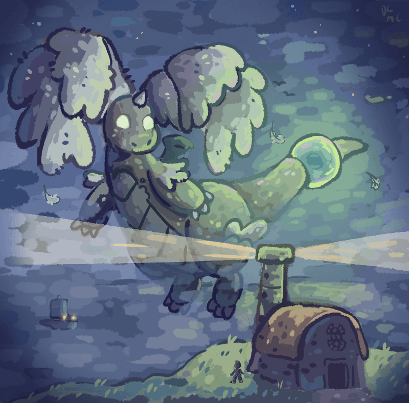 Giant Mega Dragonite [OC]