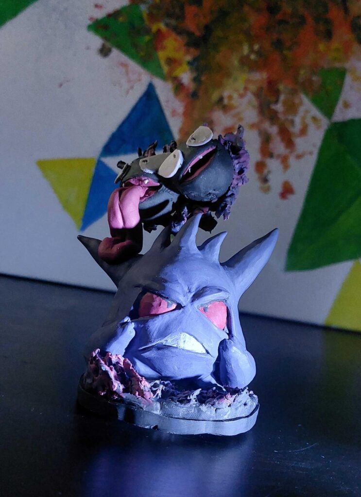Gengar family - polymer clay [OC]