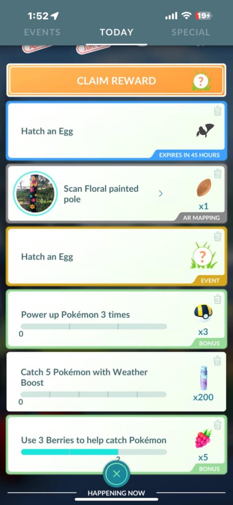 How many field research tasks can we hold at once?