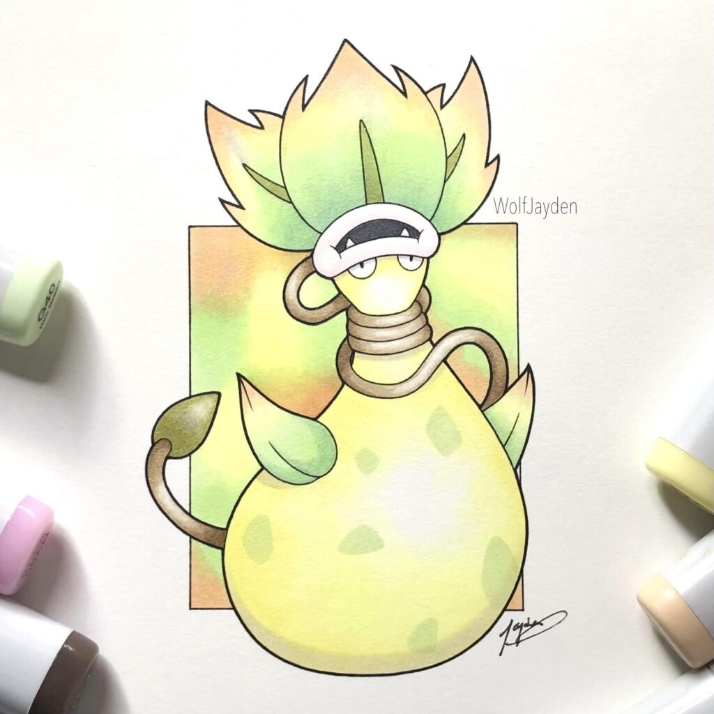Mega Victreebel drawing! [OC]