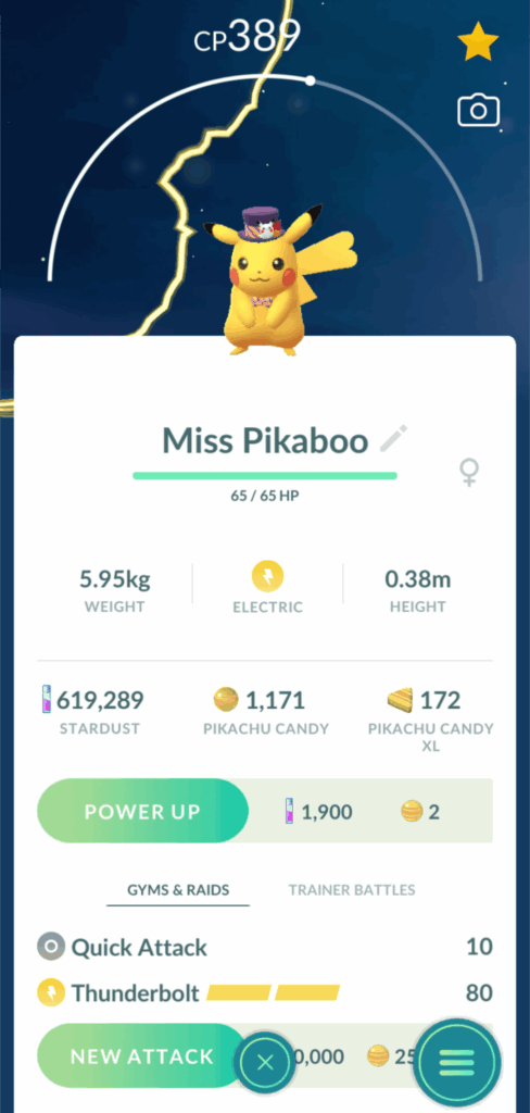 What your best Pokemon nickname?