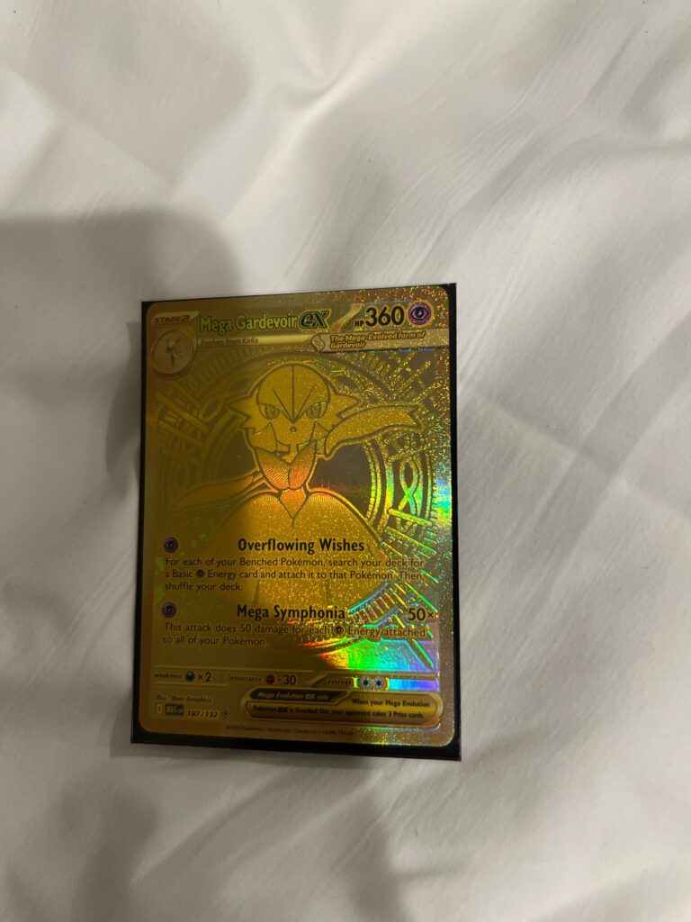 My wife just opened this guy from a booster bundle I can’t believe her luck!