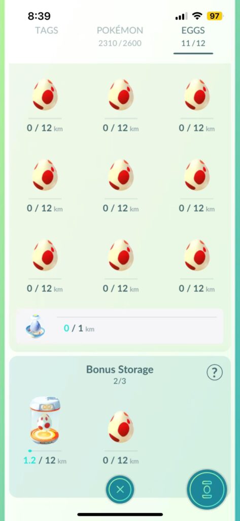 After the new level update, defeating team rocket leader does not give you an egg even if you have space in your extra slot