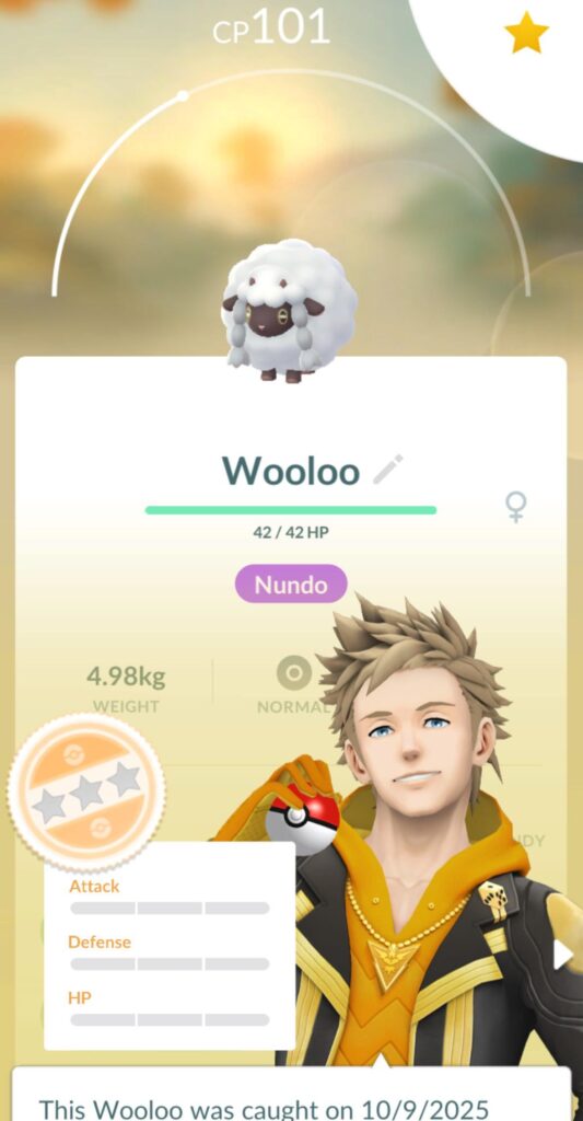 I got my first Nundo today here at my house! What should I name him?
