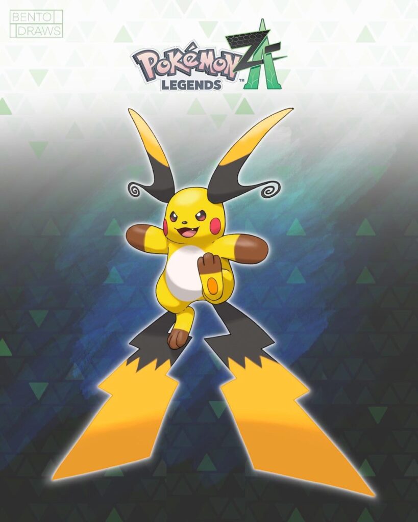 Traced-Over Mega Raichu X