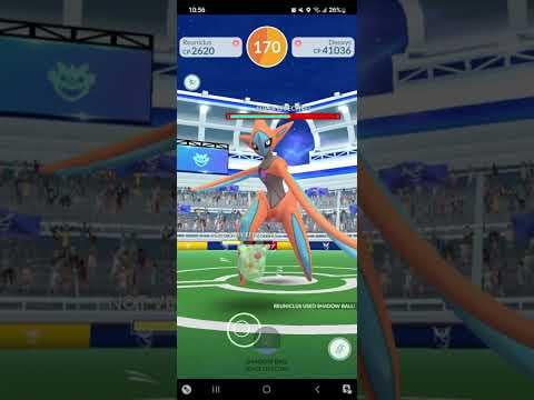 Attack Deoxys Solo (No Weather Boost, Reuniclus Only, 4 Seconds Left)