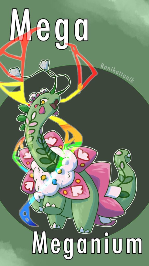 Mega Meganium idea(by me)
