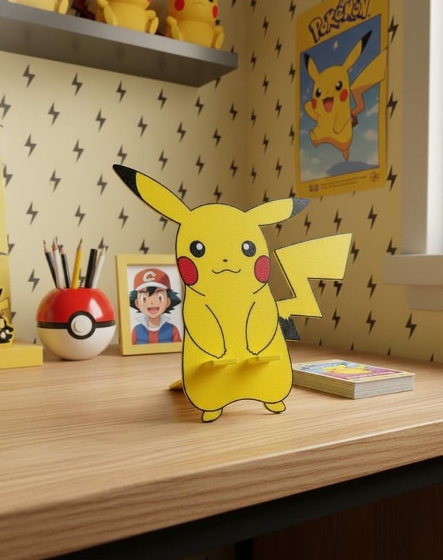 Pikachu Phone Stand I made