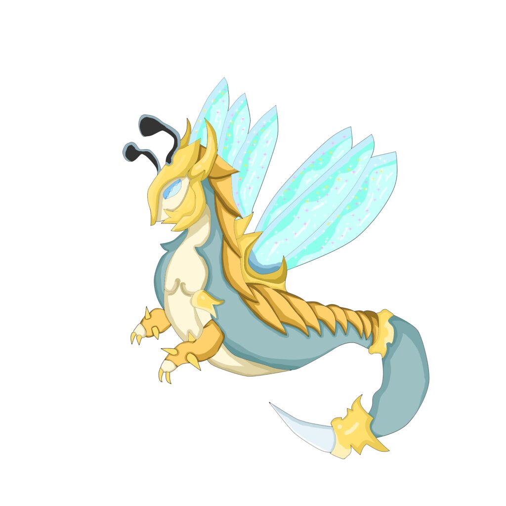 Bug/Dragon Type Quenyra