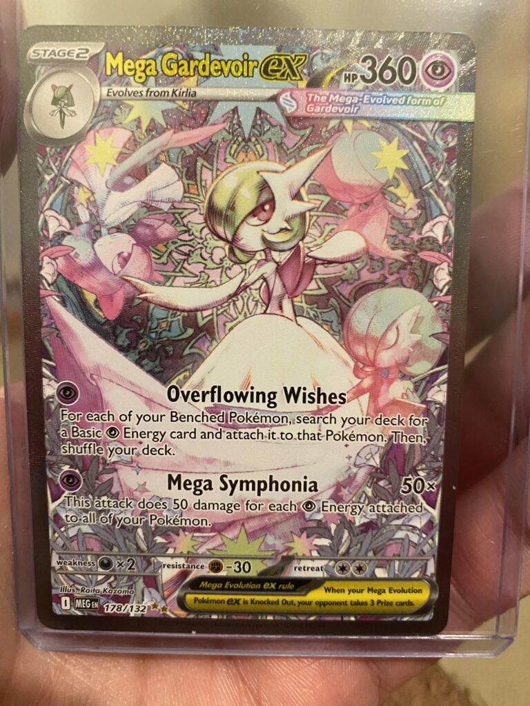Grabbed two Mega Evolution packs on my way home from work and pulled this from the first one I opened