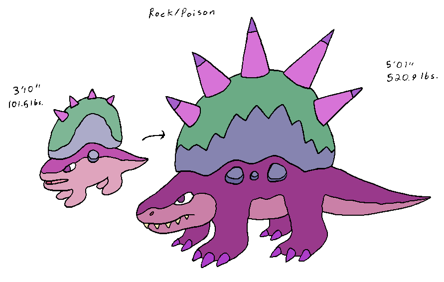 Spiked Back Fakemon