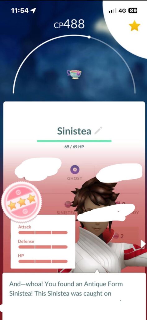 Went through my sinesties and saw this don’t know why not evolved