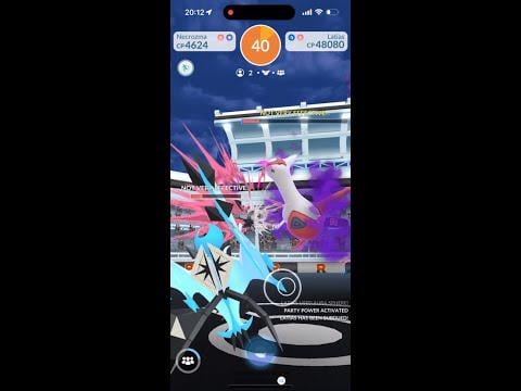 Shadow Latias Duo Raid, no purified gems/weatherboost/Mega